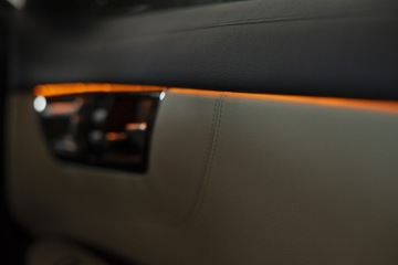 Светодиодное волокно для автомобильного оранжевого автомобиля 5 м