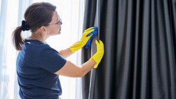 Zasłona ogrodowa wodoodporna 155x240 zewnętrzna zaciemniająca parawan kolor