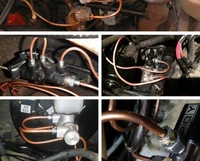 фото thumb №7, Трубка медная na провода тормозные krążek 5m + 10szt наконечников m10x1