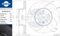 Диск rotinger rt 4513-gl t5 Ціна, фото thumb