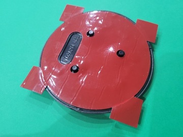 Emblemat logo do Skoda 90 mm Black Glossy