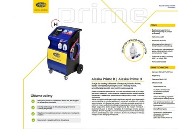 Stacja klimatyzacji ALASKA PRIME H R1234yf MAGNETI