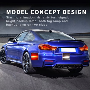 фото thumb №12, Повний модуль задніх світла led автомобіля для  bmw 4 m4 f32 f33 f36 f82 f83 2013-2020