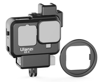 Крепление на рамку Ulanzi G9-4, клетка для микрофона для GoPro HERO 12 11 10 9