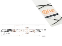 фото thumb №1, Трос изменения коробки передач vivaro trafic 06- трос