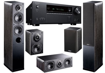 Onkyo TX-NR6100 + INDIANA LINE 550X/240X/740X BL