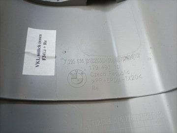 фото thumb №13, Bmw 3 f34 gt захисні накладки кришки багажника