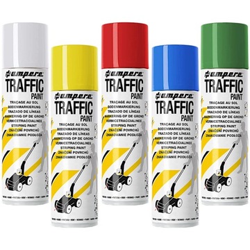 Ampere Road Paint для покраски полос и линии 12x 500 мл.
