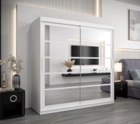 Roma 2 200 Гардероб раздвижной гардероб с зеркалом