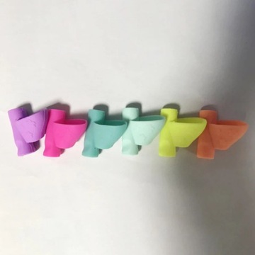 2 шт./лот, силиконовые ручки, держатель для ручек, корректор для обучения письму детей