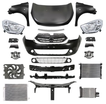 фото thumb №1, Lodgy перед капот бампер pas крило лампа