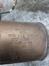 фото thumb №8, Katalizator/dpf porsche panamera 970 97011334916
