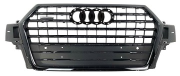 фото thumb №1, Решётка радиатора маскировочная накладка решётка радиатора audi q7 4m s-line решётка передняя чёрный 15-19 pdc hq