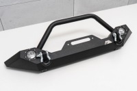 фото thumb №6, Jeep wrangler yj/tj 1987-2006 бампер передний з led aspen 51-0034