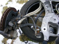 фото thumb №7, Mercedes w203 c220 ступиця передня поворотний кулак ліва