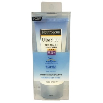 Neutrogena Ultra Sheer Dry-Touch, водостойкий и нежирный увлажняющий крем