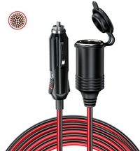 фото thumb №9, Przedłużacz разъём прикуривателя 300 cm. прочный 15a штекер разъём 16awg медь