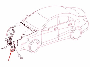 НОВАЯ ОРИГИНАЛЬНАЯ ПРОКЛАДКА НАСОСА ОМЫВАТЕЛЯ MERCEDES-BENZ OE A0019987301