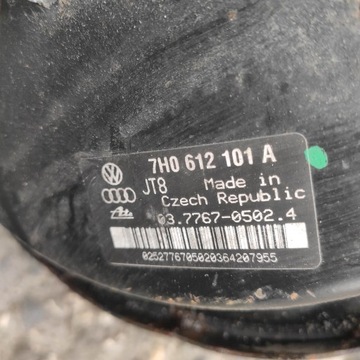 фото thumb №5, Підсилювач насос гальмівна vw t5 1.9 tdi 7h0612101a