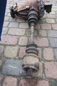 фото thumb №5, Mercedes w116 w115 2.8 sedan привідний вал oś вісь привідний вал привідна