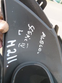 Renault scenic 4 левая заглушка бампера перед 16- в Украине, фото thumb