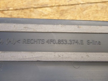 фото thumb №5, Audi a6 c6 s-line планка накладка порогова поріг