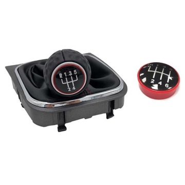 фото thumb №11, Ручка зміни коробки передач чохол vw golf 5 6 eos