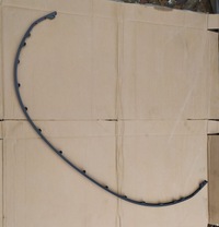 фото thumb №1, Tucson iv молдинг накладка-спойлер бампера перед