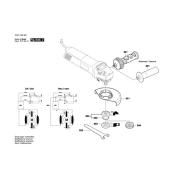 Кольцевая УШМ BOSCH GWS12-125 000