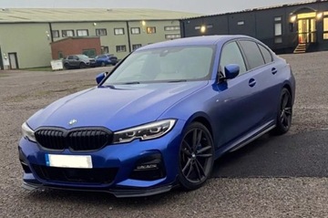 фото thumb №16, Накладка порогів bmw g20 g21 планки пороги бічні m набір чорний блиск