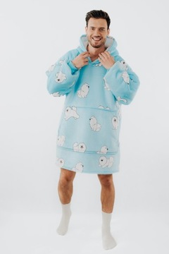 СВИТШОТ-ОДЕЯЛО Samoyed Comfy Moment Oversize 2в1 Польша