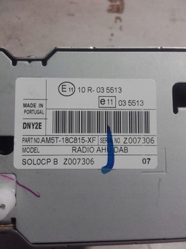 фото thumb №2, Ford c-max mk2 радио cd dab am5t-18c815-xf