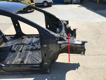 фото thumb №1, Skoda enyaq iv 2021 2022 2023 чверть перед передня лонжерон коротка