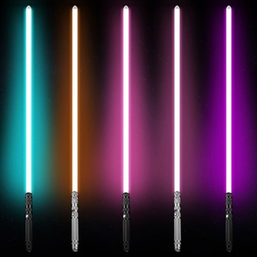 Легкий лазерный меч саблер RGB 7 цветов FX Sound