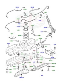 фото thumb №3, Защита бака топлива land rover range rover sport l320 wfn500021