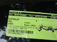 фото thumb №7, Крышка багажника задняя opel corsa d 5d