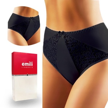 EMILI Tonia Кружевные Трусики Черные XL