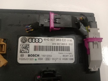 фото thumb №2, Модуль бортовой сетью 4h0907063cd audi a8 d4 09-12