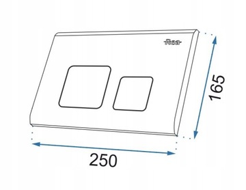 WC F Black Button to REA Sciled Frame