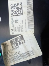 фото thumb №15, Обивка обшивка дверь renault talisman перед левый 809010923r eur. oryg.