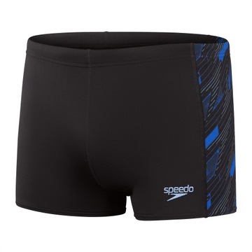 Шорты для плавания Speedo HYPERBOOM PNL SHORT AM ЧЕРНЫЕ/СИНИЕ 40