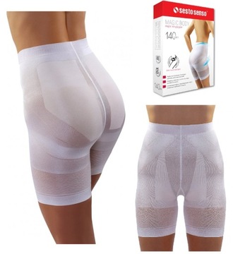 Утягивающие бедра шорты пуш-ап, моделирующие ягодицы BODY Sesto Senso r XL