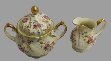 Сахарница Thomas Ivory + молочник, коллекционный фарфор Rosenthal Group