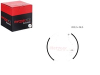 фото thumb №1, Гальмівні колодки гальмівні набір metzger