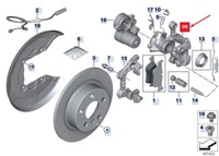 фото thumb №1, Bmw x2 f39 rear left disc brake суппорт 34216860397 6860397