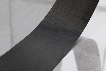 CZARNA LISTWA DEKORACYJNA I MATOWA 10cm x 270cm