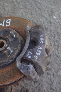 фото thumb №5, Поворотный кулак амортизатор левый перед hyundai ix35 1.7d