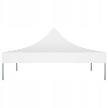 vidaXL Party Tent Roof 2 x 2 м Белый 270 г/м²