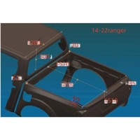 фото thumb №8, Металлическая обшивка pick-up hardtop кузов ford ranger t6 t7 t8