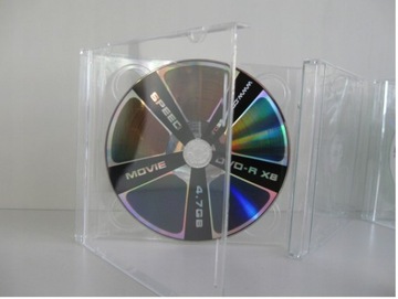 Коробки для дисков на 1 CD Jewel Case Clear 30 шт.
